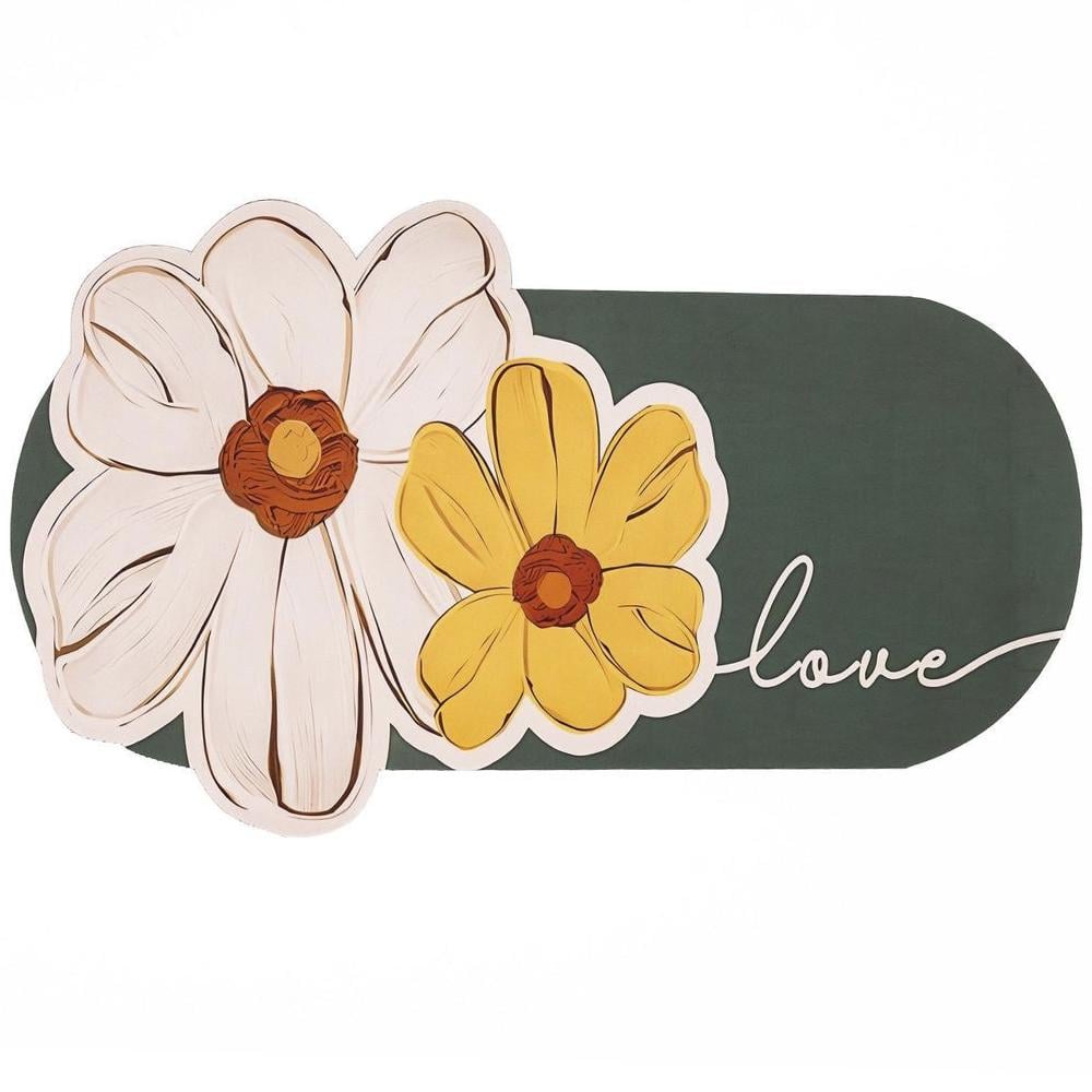 Килимок діатомітовий для підлоги 75х45 см Зелений (HP-42-15GR)