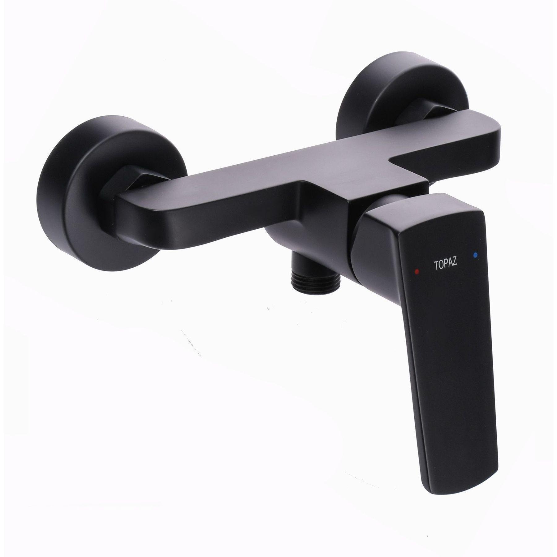 Смеситель для душа TOPAZ Черный матовый (19556) Смеситель для душа TOPAZ Черный матовый (19556)