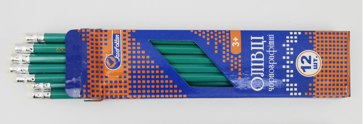 Олівець графітовий гнучкий J. Otten металічний тримач 12 шт. в упаковці (MTT-130794)