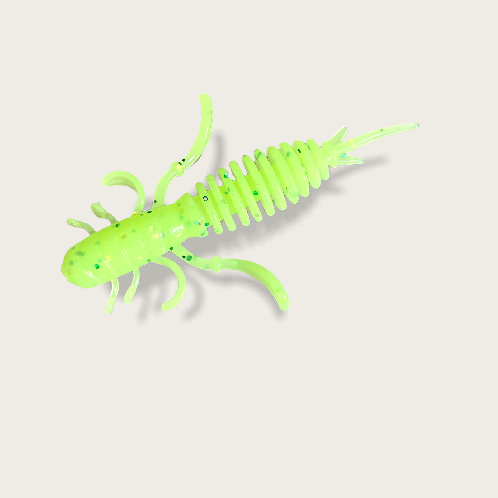 Приманки Big Baits Bouncy речная серия 1,6" 10 шт. # 114 Lime (2164114) - фото 3 Приманки Big Baits Bouncy речная серия 1,6" 10 шт. # 114 Lime (2164114) - фото 3