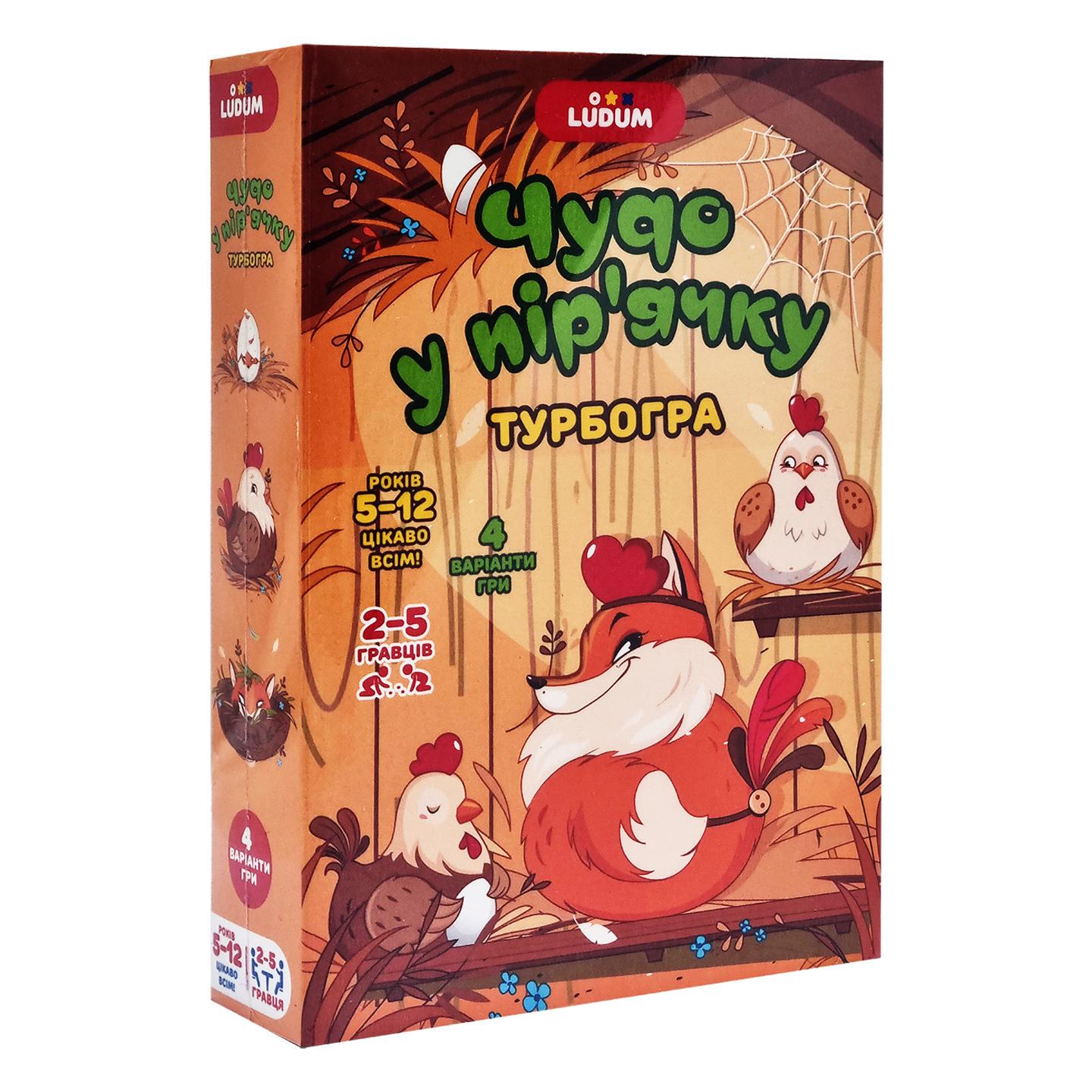 Настольная игра Ludum Чудо в перьях Разноцветный (SR-113-N-183)