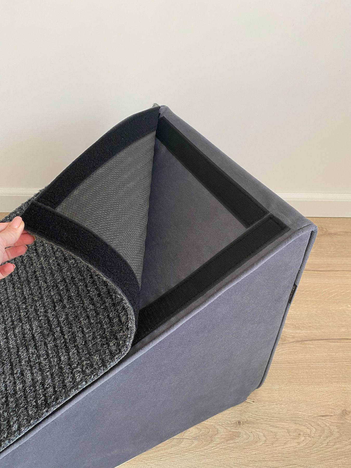 Пандус для Собак Haustier Gray 78х45х42см (R3-1-060) - фото 4 Пандус для Собак Haustier Gray 78х45х42см (R3-1-060) - фото 4