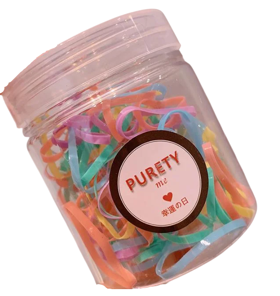 Набір резинок для волосся Color 3 11714 280 шт (4570493) Набір резинок для волосся Color 3 11714 280 шт (4570493)