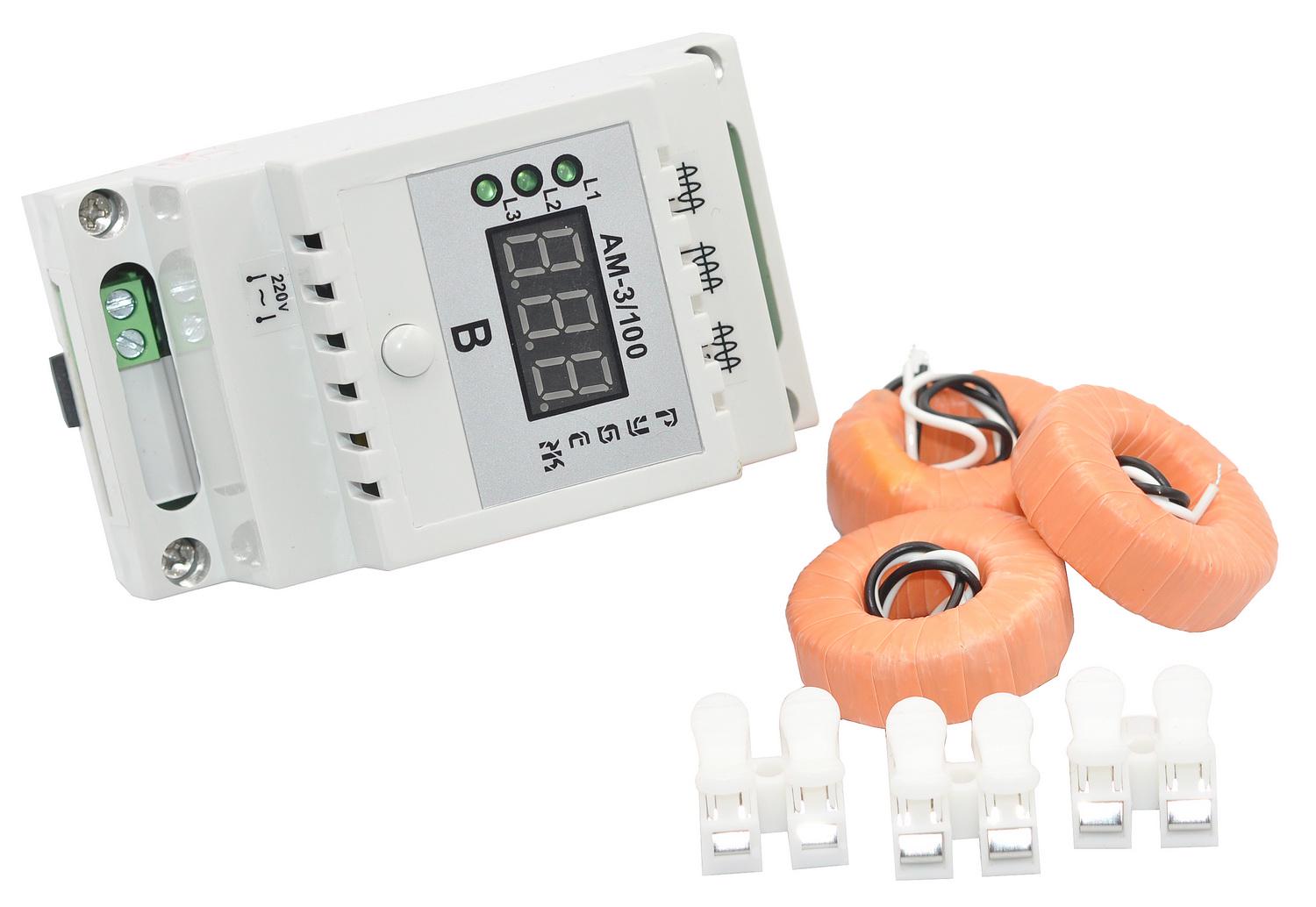 Амперметр переменного тока Рубеж АМ-3/100 (31119913) Амперметр переменного тока Рубеж АМ-3/100 (31119913)