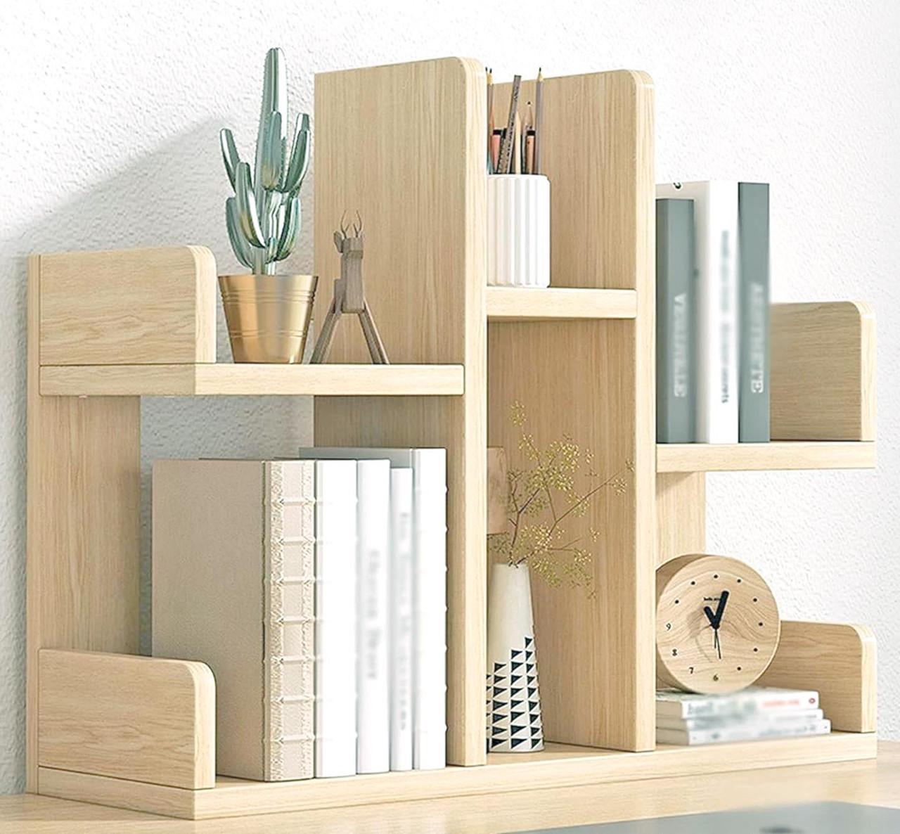 Полиця книжкова настільна з дерева Бразіанто Бланже (КПА-025901)