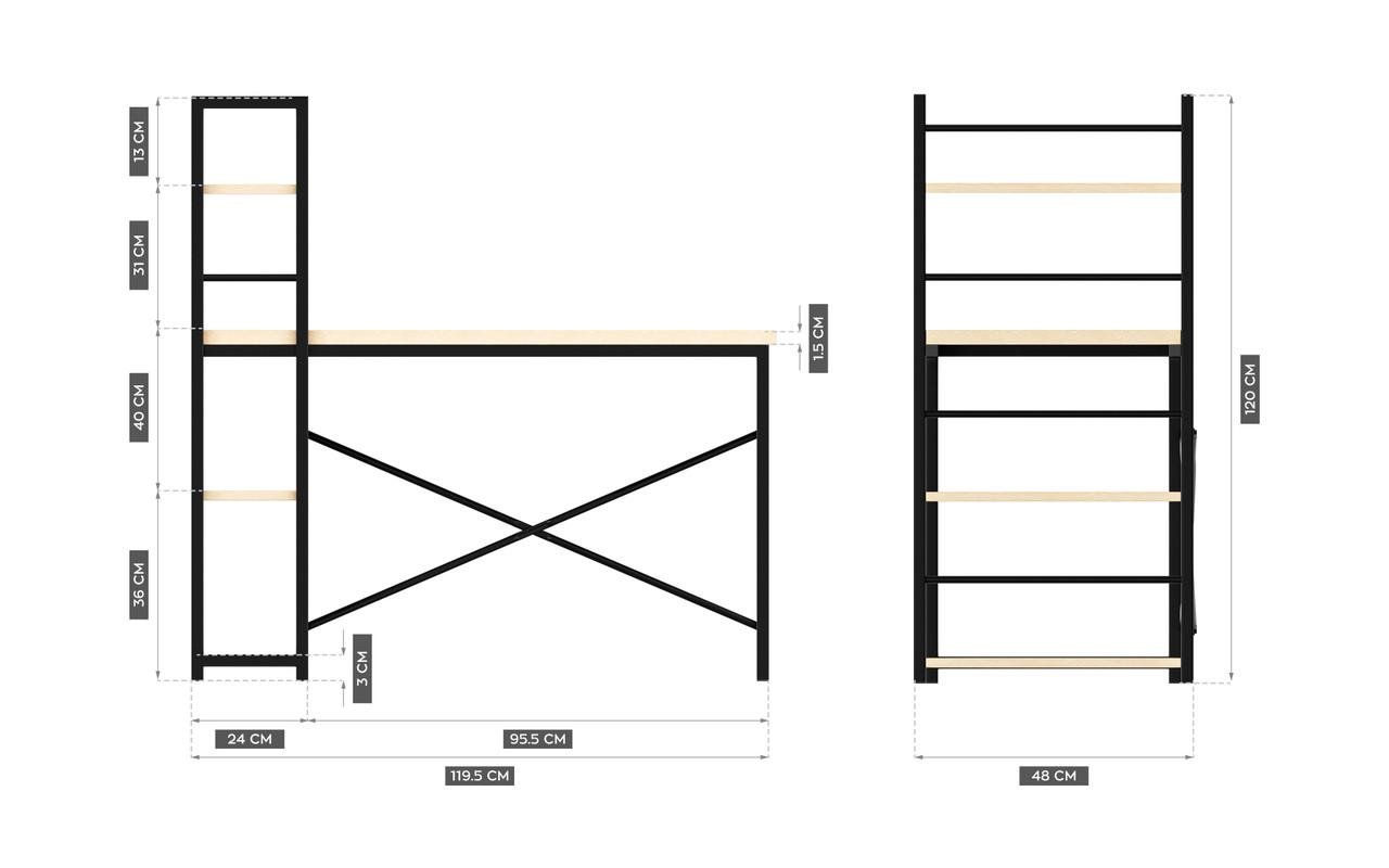 Компьютерный стол Mark Adler Leader 4.0 Craft (25876856) - фото 9 Компьютерный стол Mark Adler Leader 4.0 Craft (25876856) - фото 9