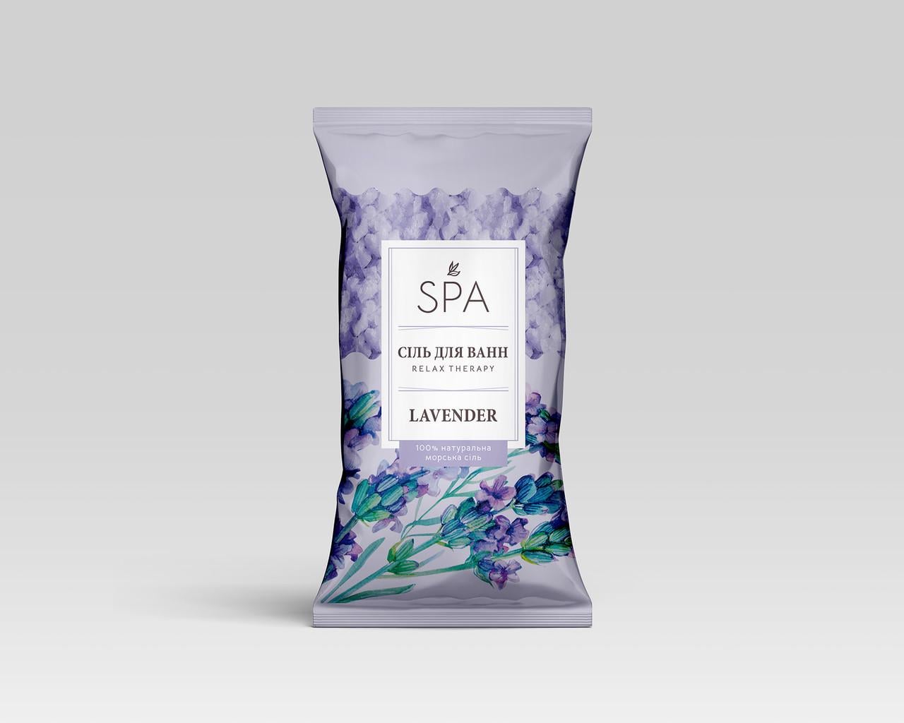 Cіль натуральна морська SPA лаванда 500 г