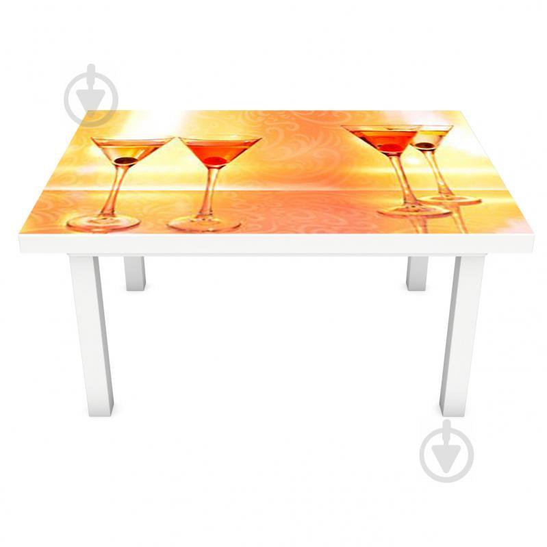 Наклейка виниловая на стол Zatarga  "Солнечный коктейль" 650х1200 мм - фото 2