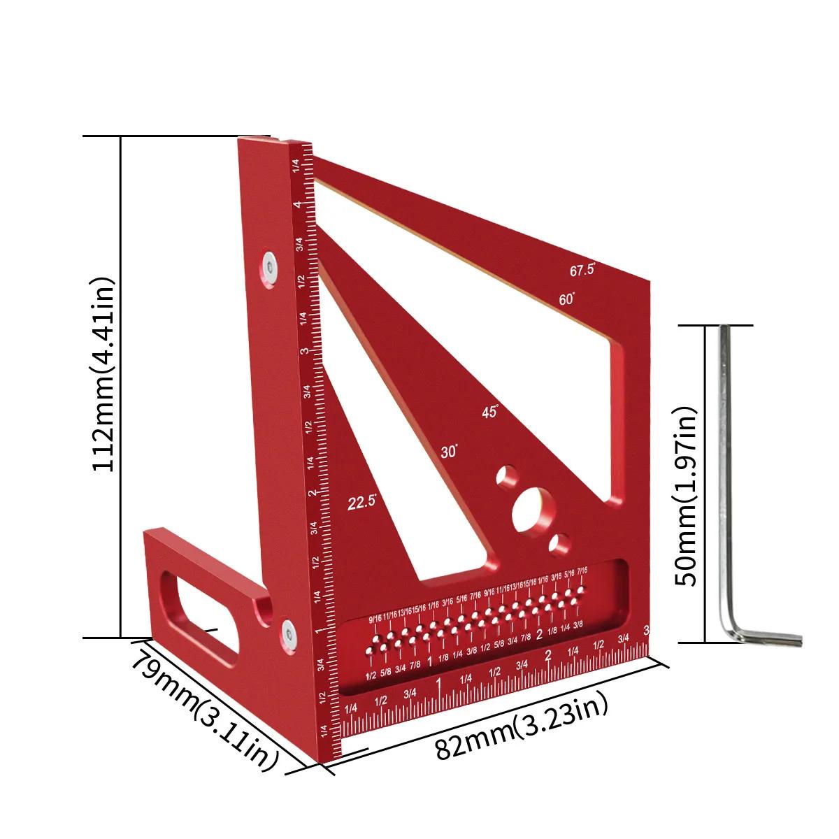 Угольник алюминиевый 22,5-90° 70х110 мм Красный (1005007537604302) - фото 2 Угольник алюминиевый 22,5-90° 70х110 мм Красный (1005007537604302) - фото 2