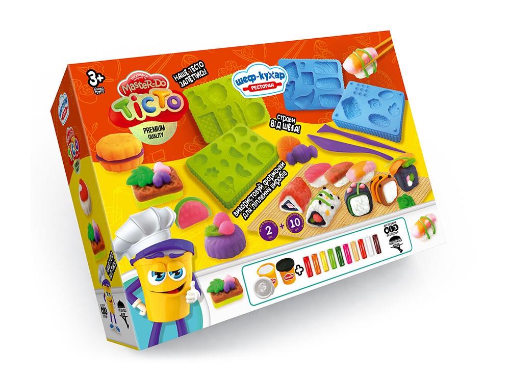 Тісто для ліплення Danko Toys MASTER-DO Шеф-кухар. Ресторан (TDM-17-02U)