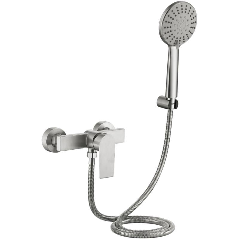 Смеситель для душа Lidz Nexus 010 K35 Nickel (LDNEX010NKS49188)