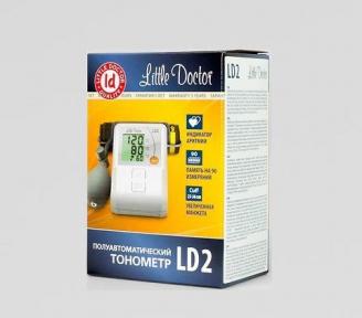 Тонометр Little Doctor LD-2 напівавтоматичний на плече гарантія 5 років