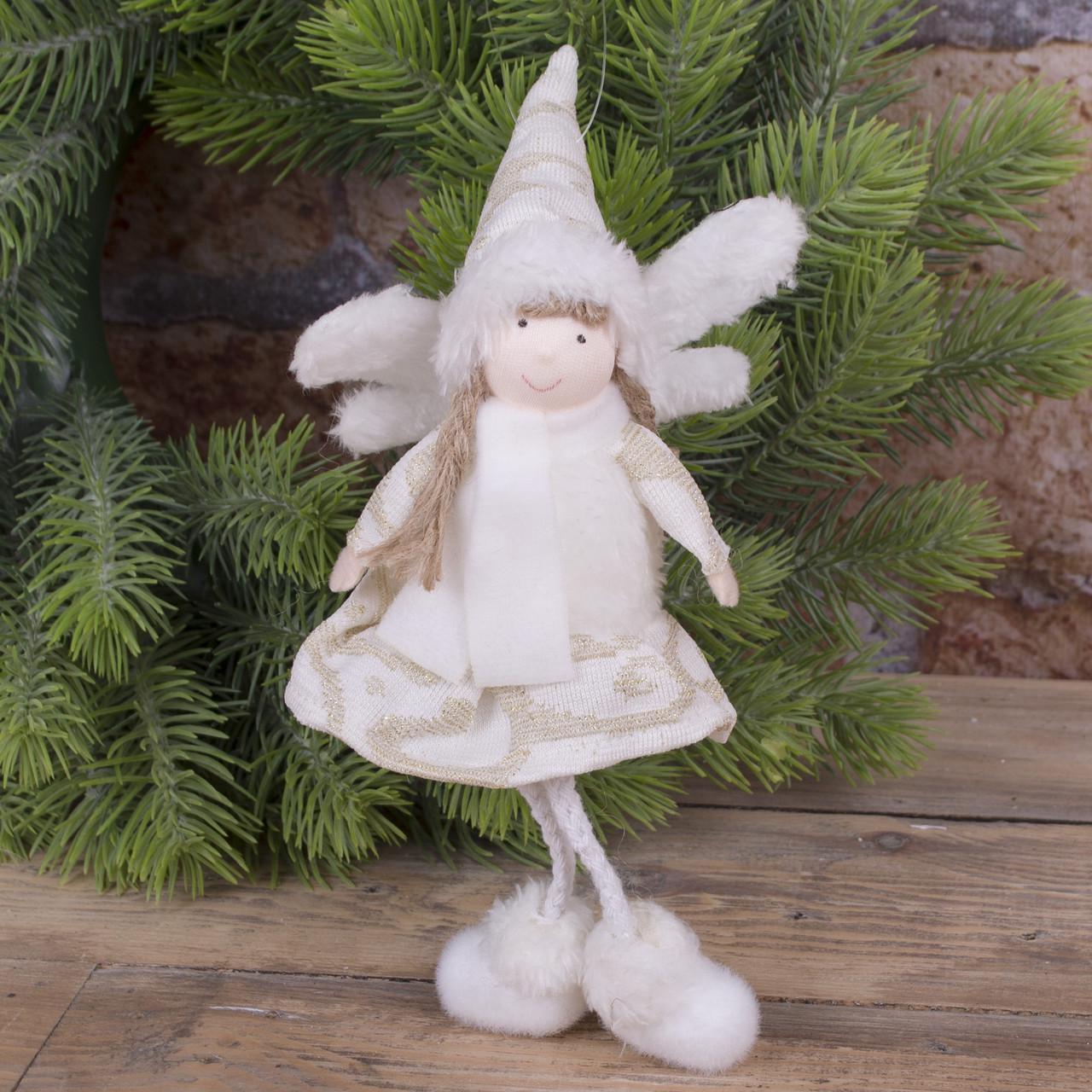 Подвеска Фея 21 см Белый (3714)