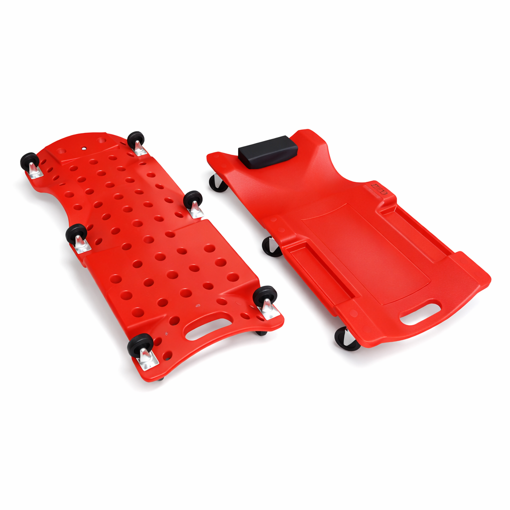 Подкатной лежак для автосервиса Helper HP-1022 36" на колесах