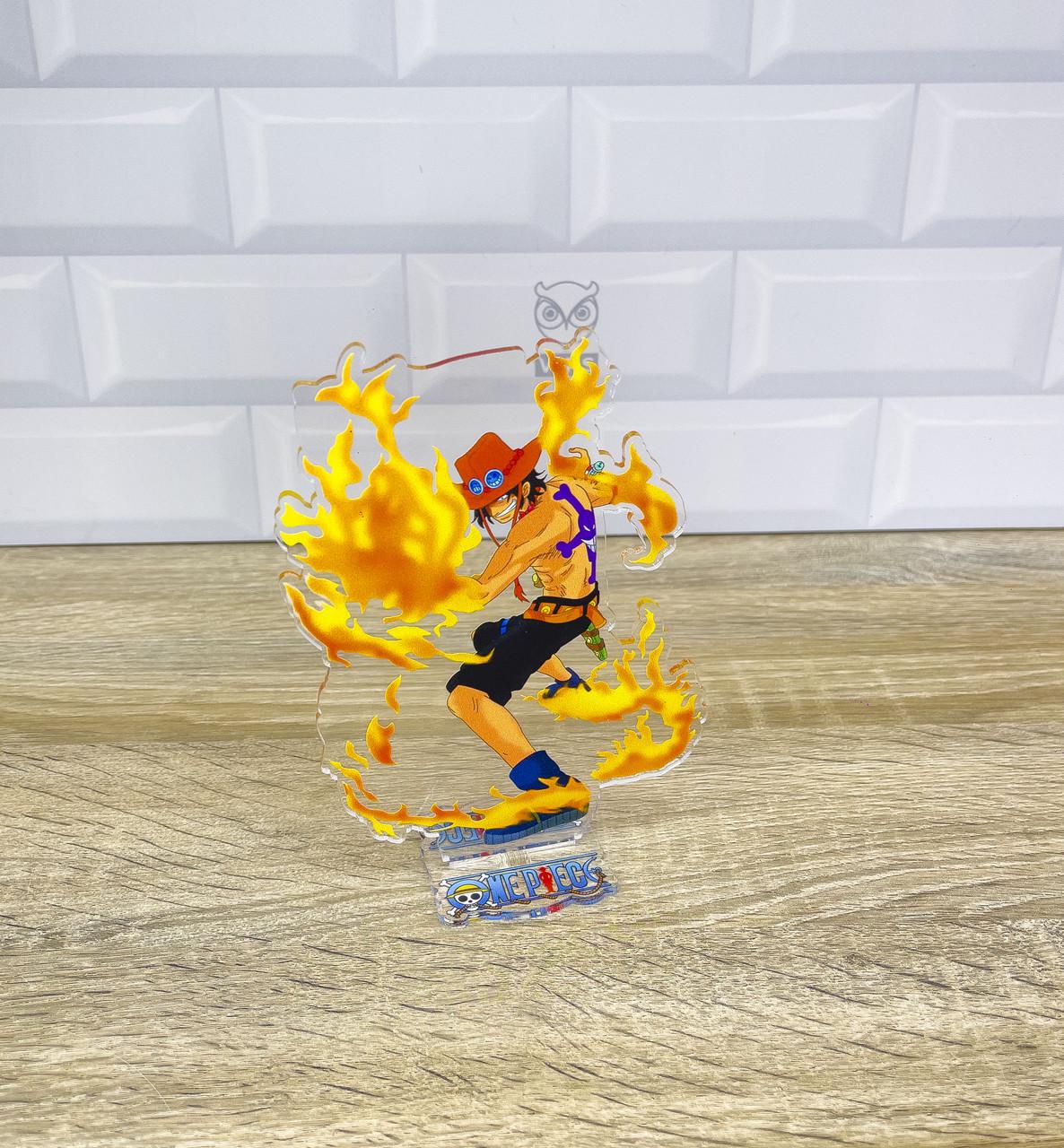 Фигурка коллекционная акриловая Аниме One Piece Ван Пис Эйс Огненный Кулак 15 см (2117191247)