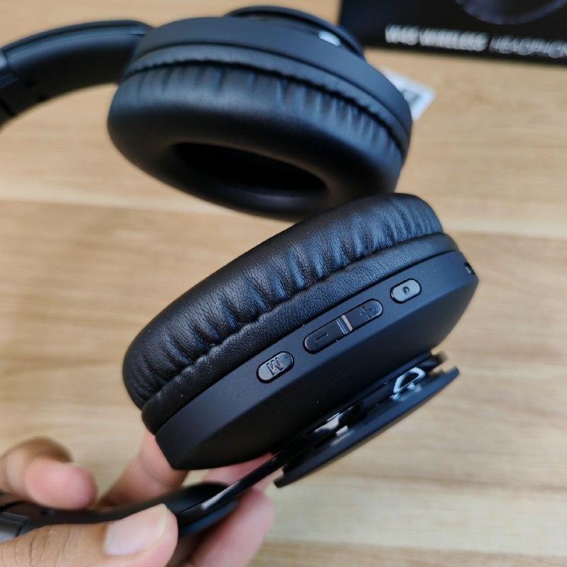 Наушники беспроводные Hoco с микрофоном Синий (W45) - фото 3