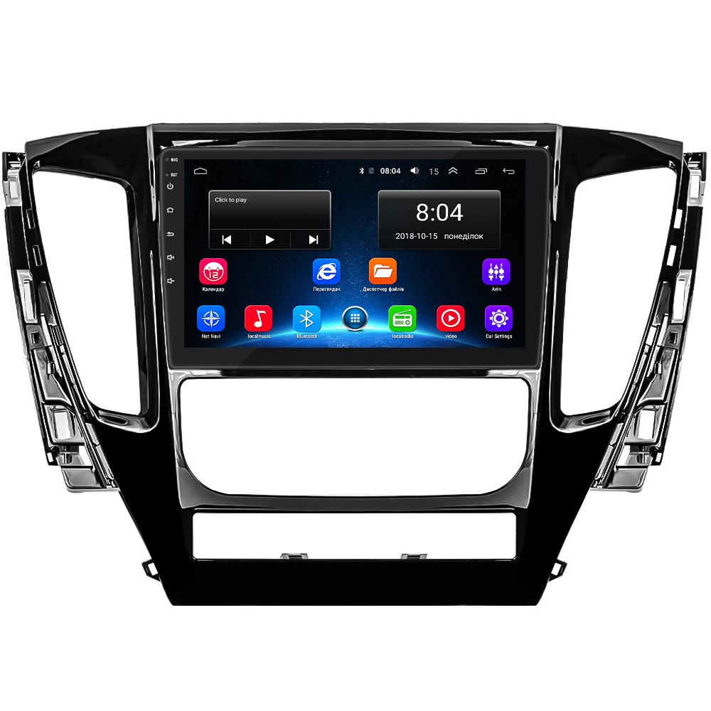 Автомагнитола штатная Lesko Base для Mitsubishi Pajero Sport III 2015-2021 г. Wi-Fi/GPS 2/32 GB 9" (10889-59681)