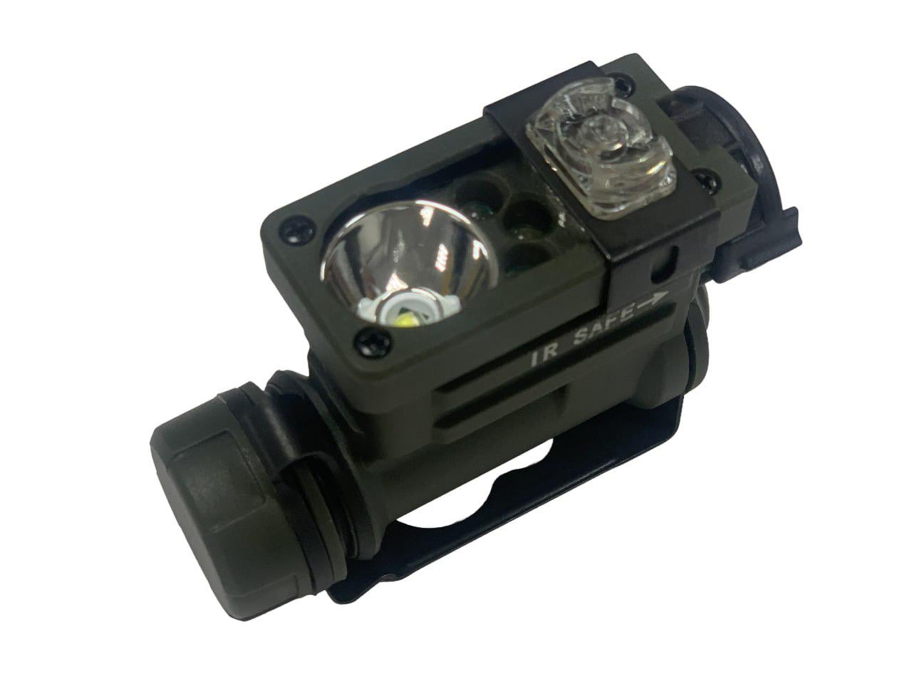 Фонарь тактический Sidewinder Gen 3 LED Белый/Красный/Синий/IR для шлема (010750)