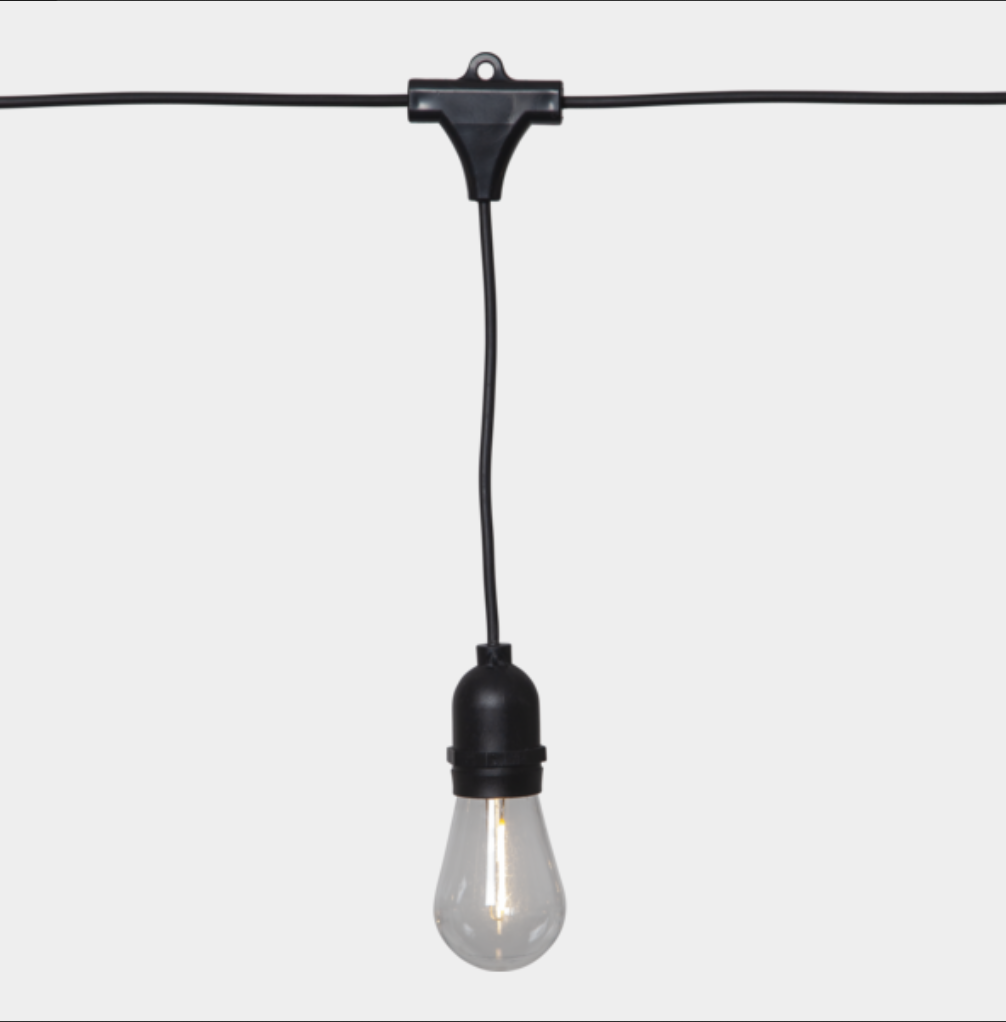 Гирлянда STRING LIGHT 3,6 м Черный (476-94)