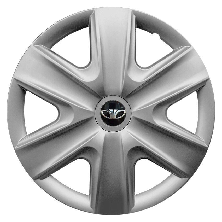 Комплект колпаков JAWOPLAST Hexan R15 для Daewoo 4 шт. Silver (28434778)