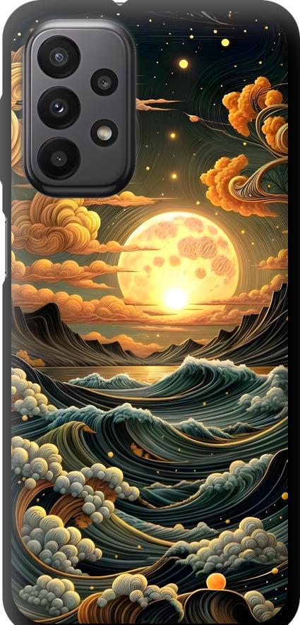 Чехол на Samsung Galaxy A23 A235F Арт волны (6332b-2587-42517)