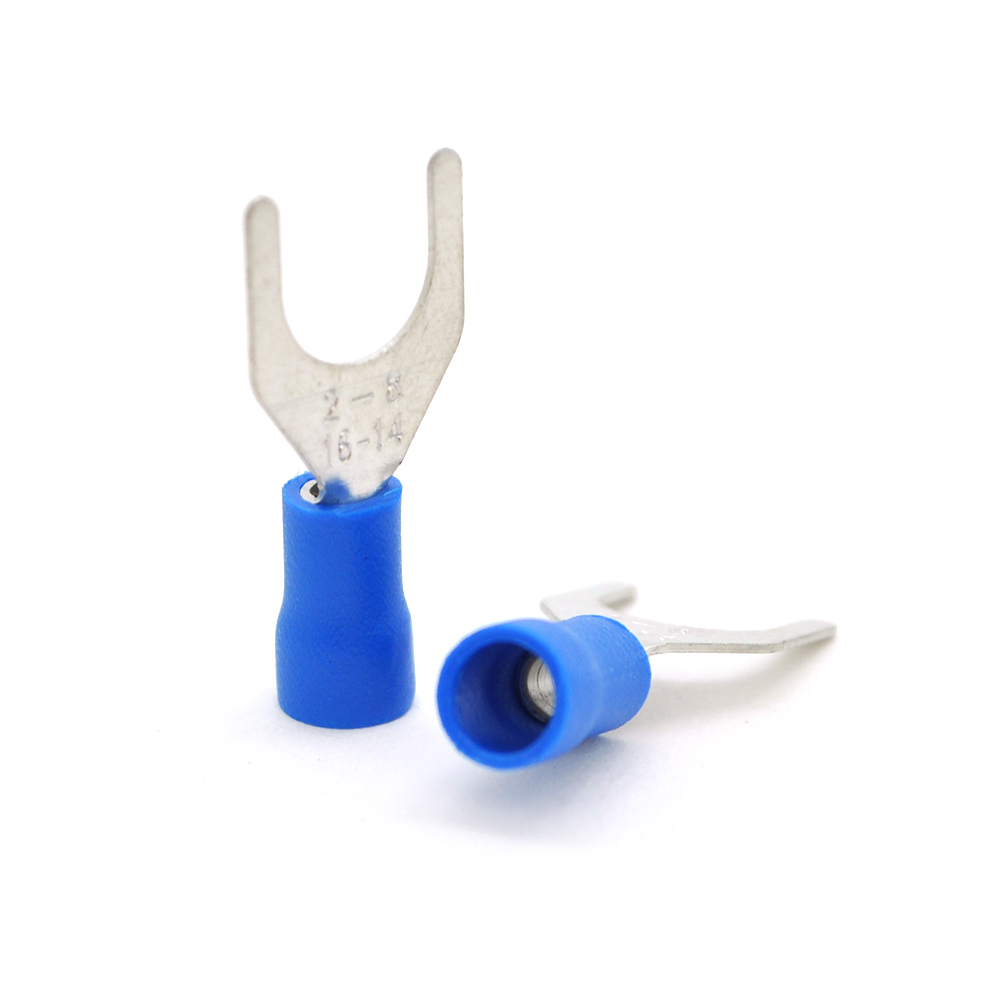 Клемма VOLTRONIC тип U 0,5 мм SV2-8 изолированная 1,5-2,5 мм латунная 100 шт. (18238)