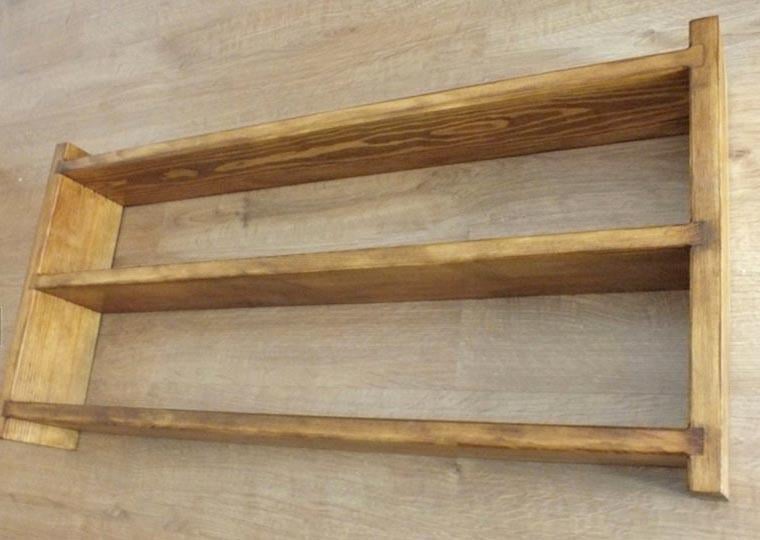 Полка настенная из дерева Сурпреса Сиена (ПНС/003805)