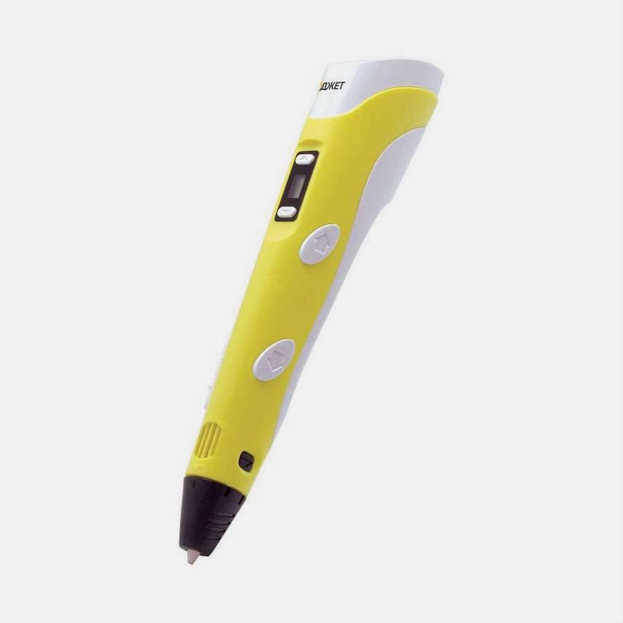 Ручка 3DPen 2 c LCD дисплеем Yellow