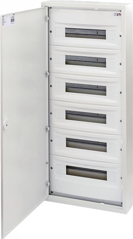 Щит розподільний ETI WRP18-6 108 модулів IP30 навісний металевий 975х441х120 мм (1101386) Щит розподільний ETI WRP18-6 108 модулів IP30 навісний металевий 975х441х120 мм (1101386)