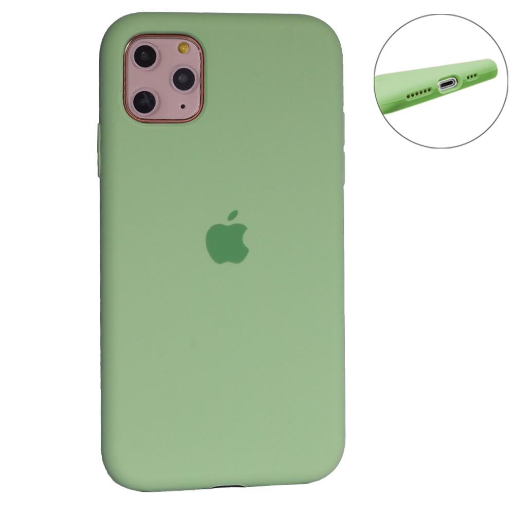 Чохол для Apple iPhone 12 Mini Silicone Full Size Series Mint