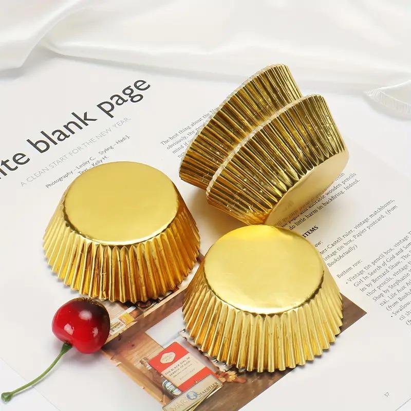Формочки для кексов R97445-11 бумажные 100 шт. Gold (2200000376480)
