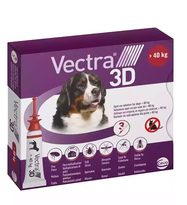 Вектра 3D 40,1-65,0 кг 3х8 мл