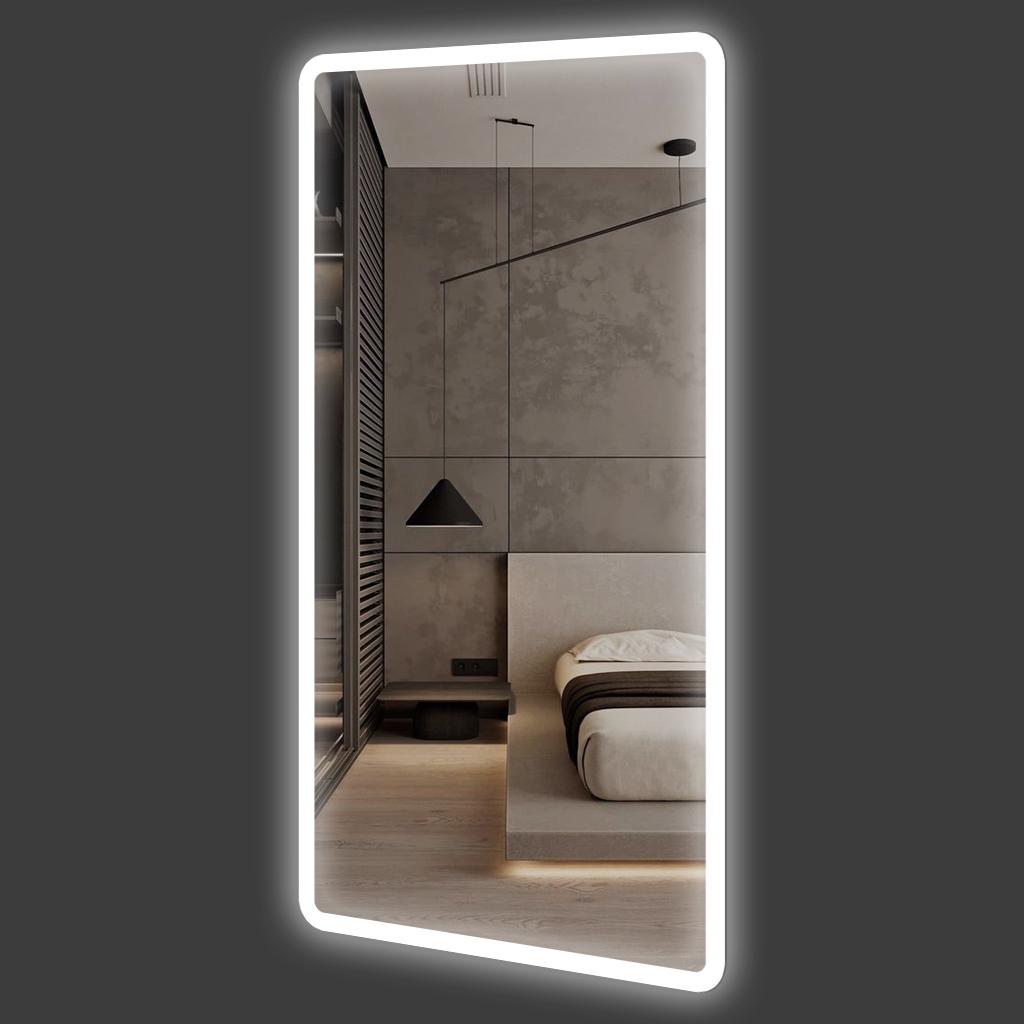 Дзеркало L SR Кріт з LED підсвіткою 600х1000 мм (12630506)