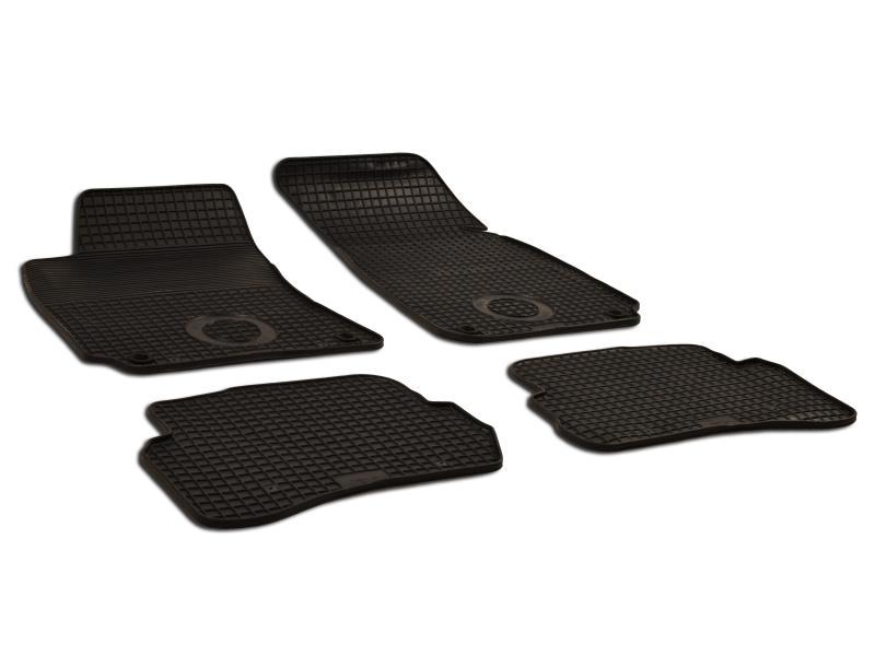 Коврики резиновые VW PAS 96- 4 шт. с овалным отвором фиксации (KHD 211 137 NS)