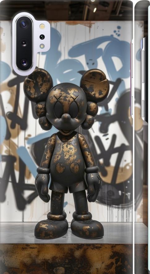 Чехол на Samsung Galaxy Note 10 Plus Bronze kaws v2 (6098m-1756-42517)