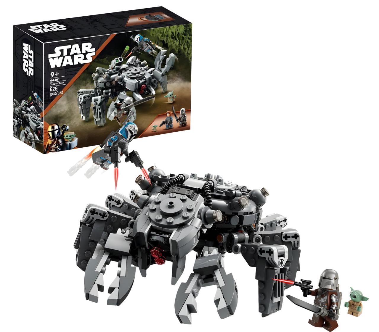 Конструктор Star Wars Танк-паук на 526 дет. (XDJM-64361) - фото 7 Конструктор Star Wars Танк-паук на 526 дет. (XDJM-64361) - фото 7