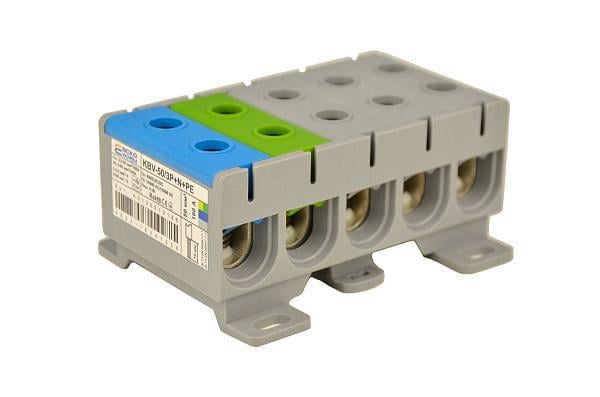 Клема ввідна силова АСКО KBV 2,5-50 мм.кв 160А 5-5 800V AC (A0130010186)