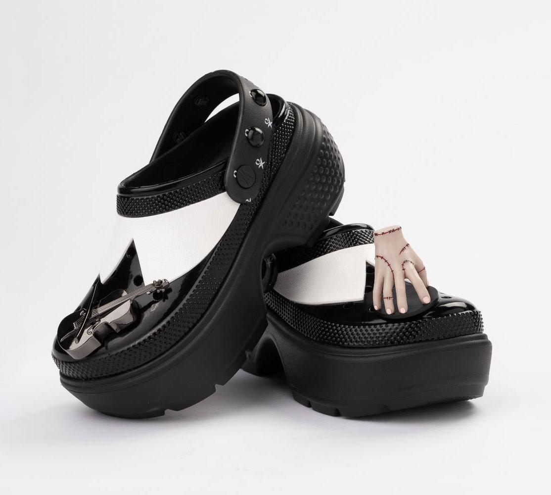 Сабо Crocs Wednesday Stomp р. 39-40 Black (26645011)