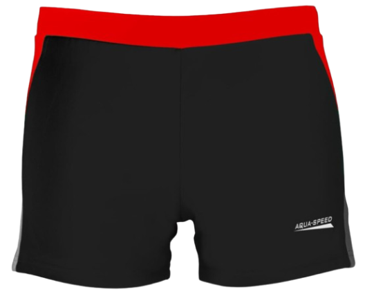 Плавки-боксери чоловічі Aqua Speed DARIO 6229 XL Чорний/Червоний/Сірий (346-16) - фото 2 Плавки-боксери чоловічі Aqua Speed DARIO 6229 XL Чорний/Червоний/Сірий (346-16) - фото 2