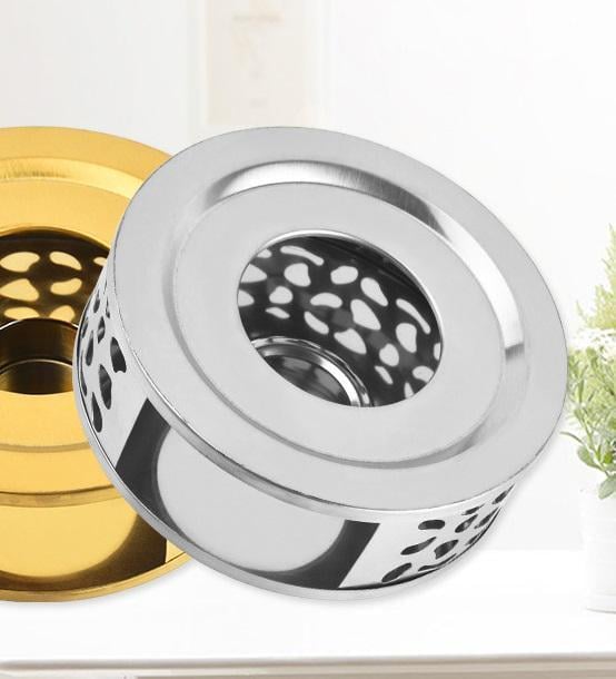 Підставка з підігрівом свічки для заварювального чайника 15007 15 см Silver (5002316) - фото 2 Підставка з підігрівом свічки для заварювального чайника 15007 15 см Silver (5002316) - фото 2