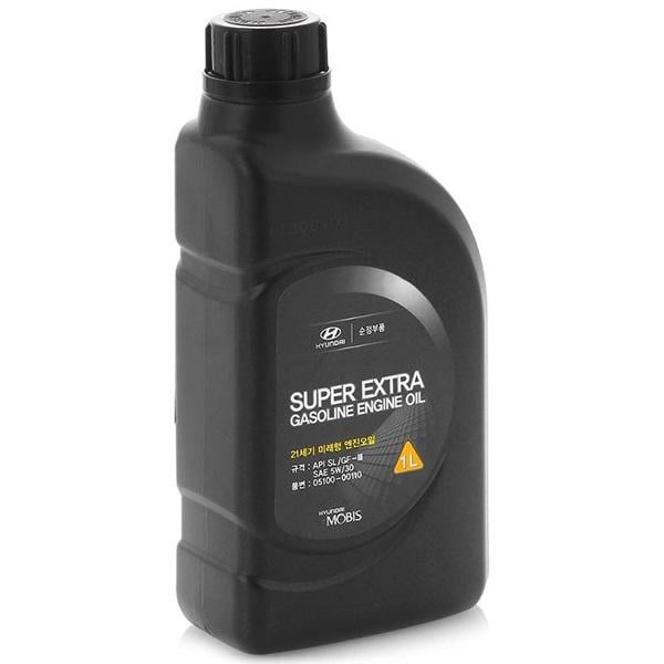 Моторное масло Hyundai Mobis Super Extra Gasoline SL GF-3 5W-30 1 л (0510000110)
