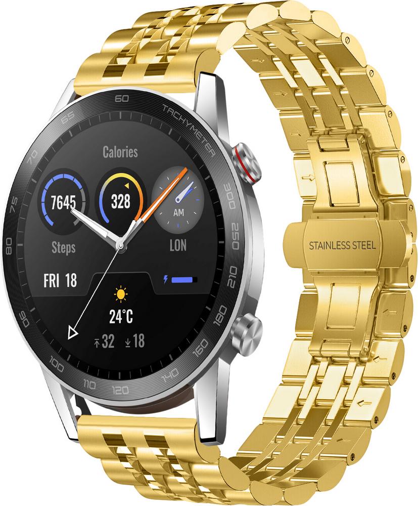 Браслет металевий Spinye для Huawei Watch 3 Pro Gold (28953-2A)