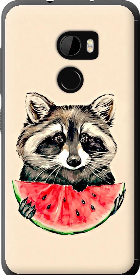 Чохол на HTC One X10 Єнотик з кавуном (4605u-995-42517)