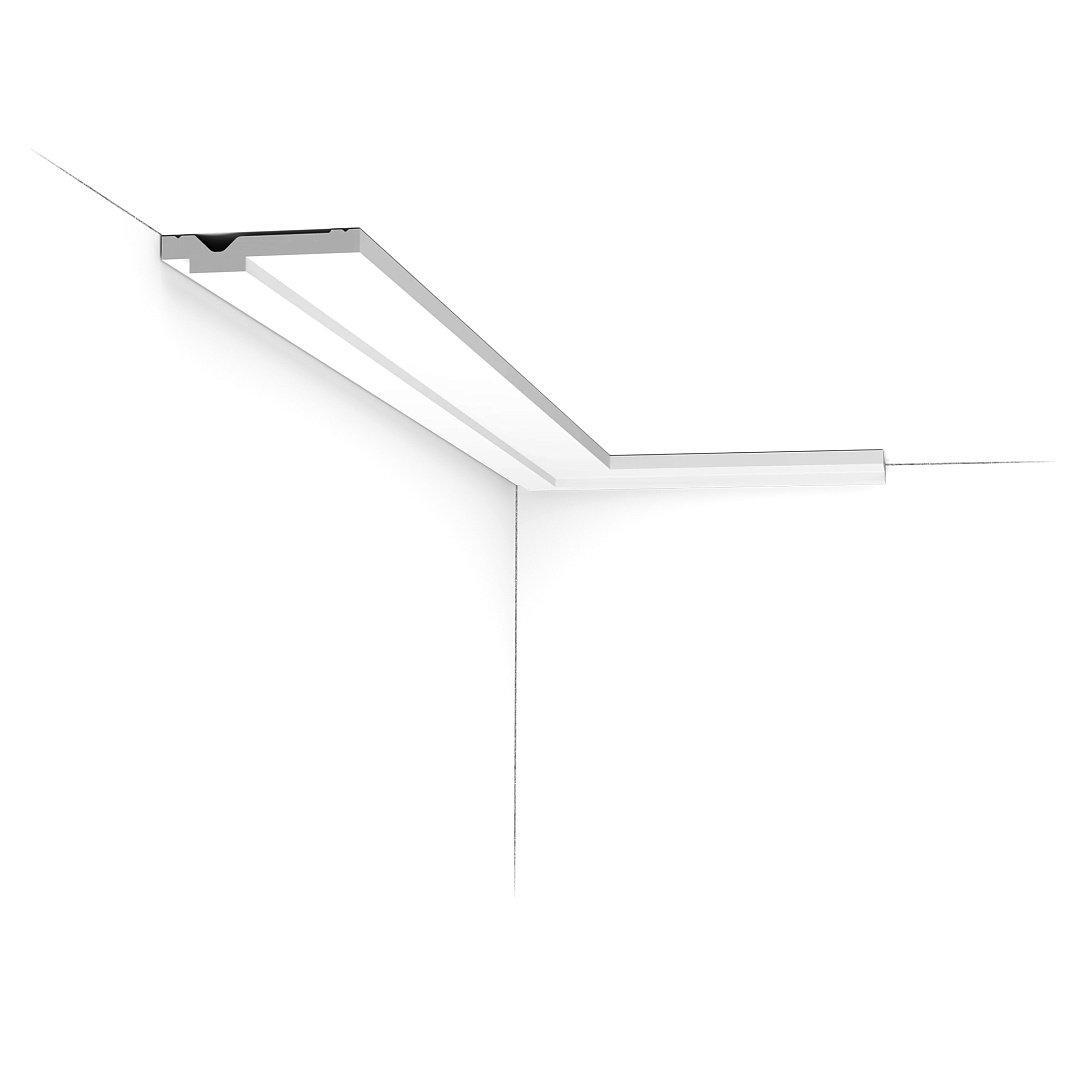 Карниз дюрополімерний Orac Decor CX161 жорсткий 69x13x2000 мм (29083988)