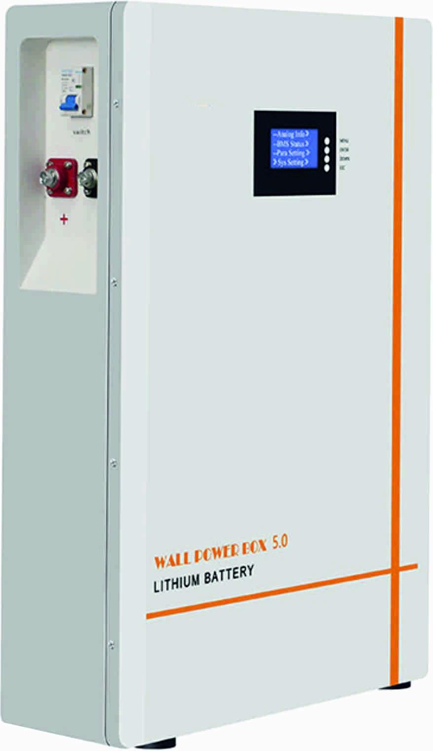 Аккумулятор настенный LiFePO4 51,2V 100 Ah (012) Аккумулятор настенный LiFePO4 51,2V 100 Ah (012)