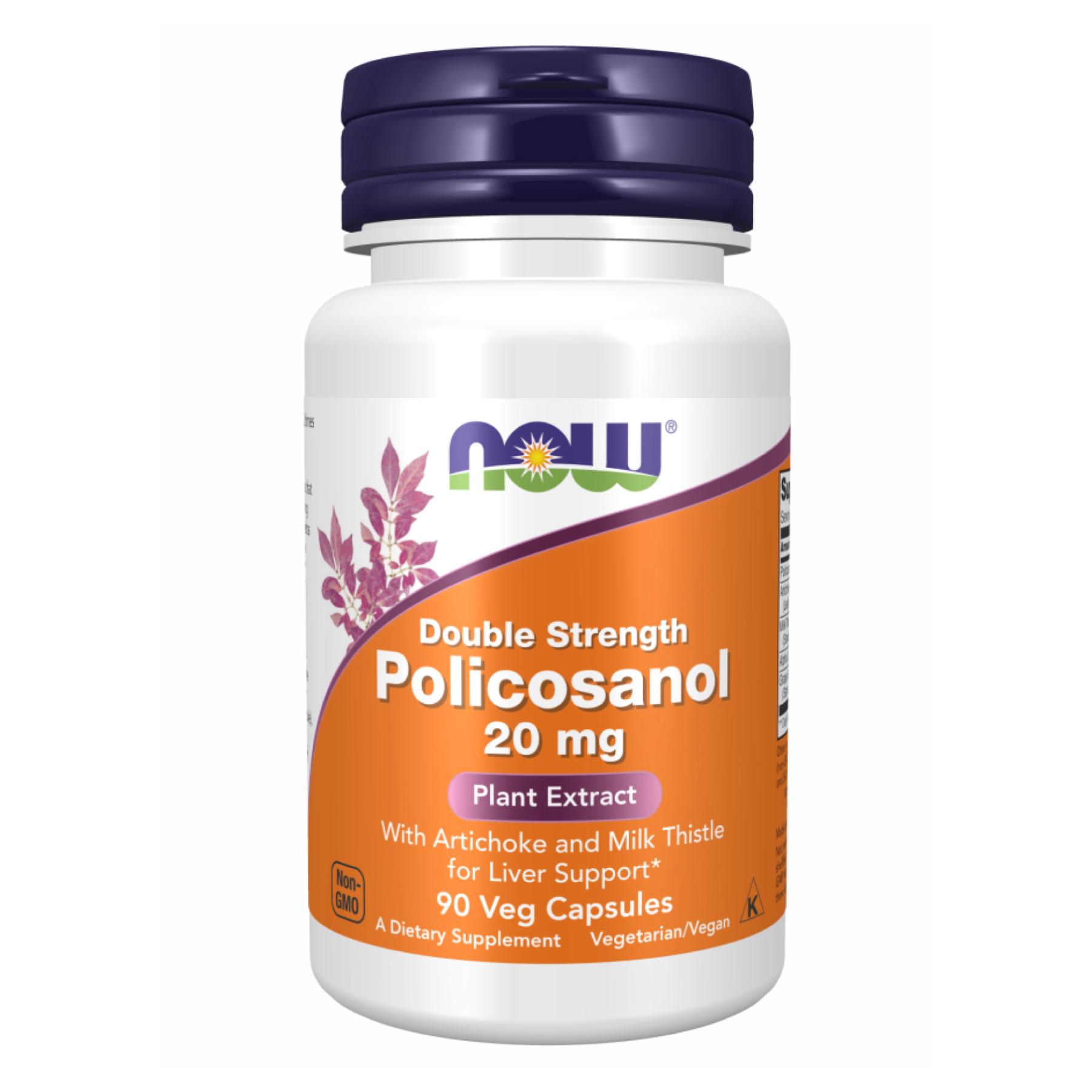 Натуральная добавка Policosanol 20 mg Plus 90 vcaps (2022-10-2384)