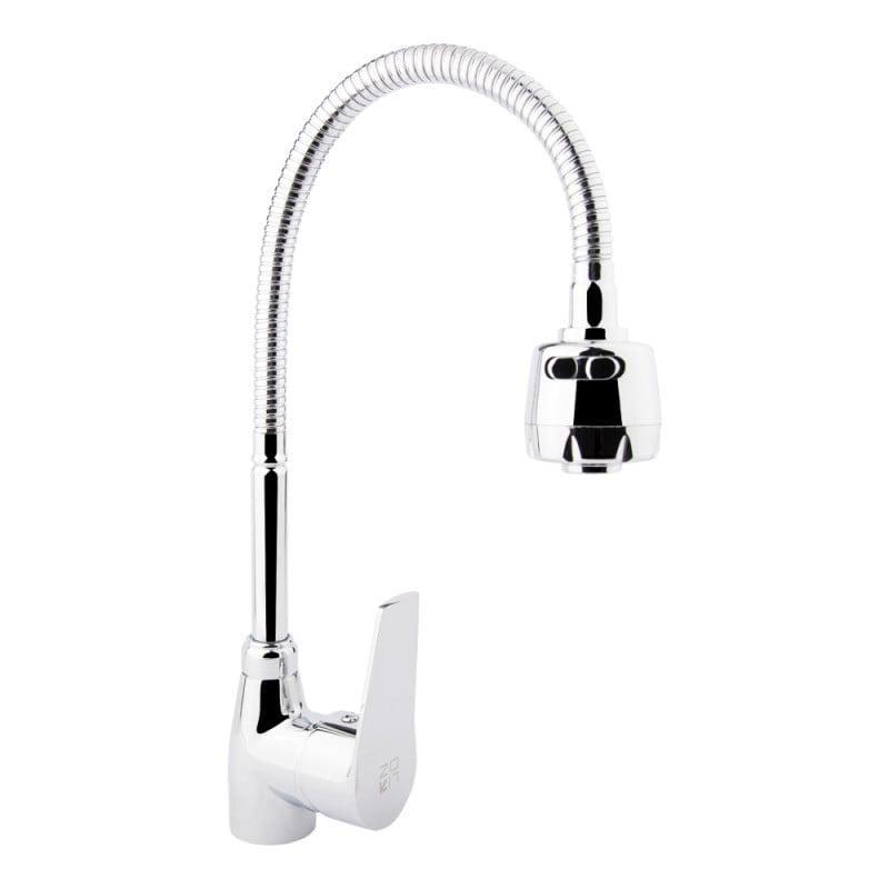 Смеситель для кухни с рефлекторным изливом Lidz (CRM)-20 38 014 04 Хром