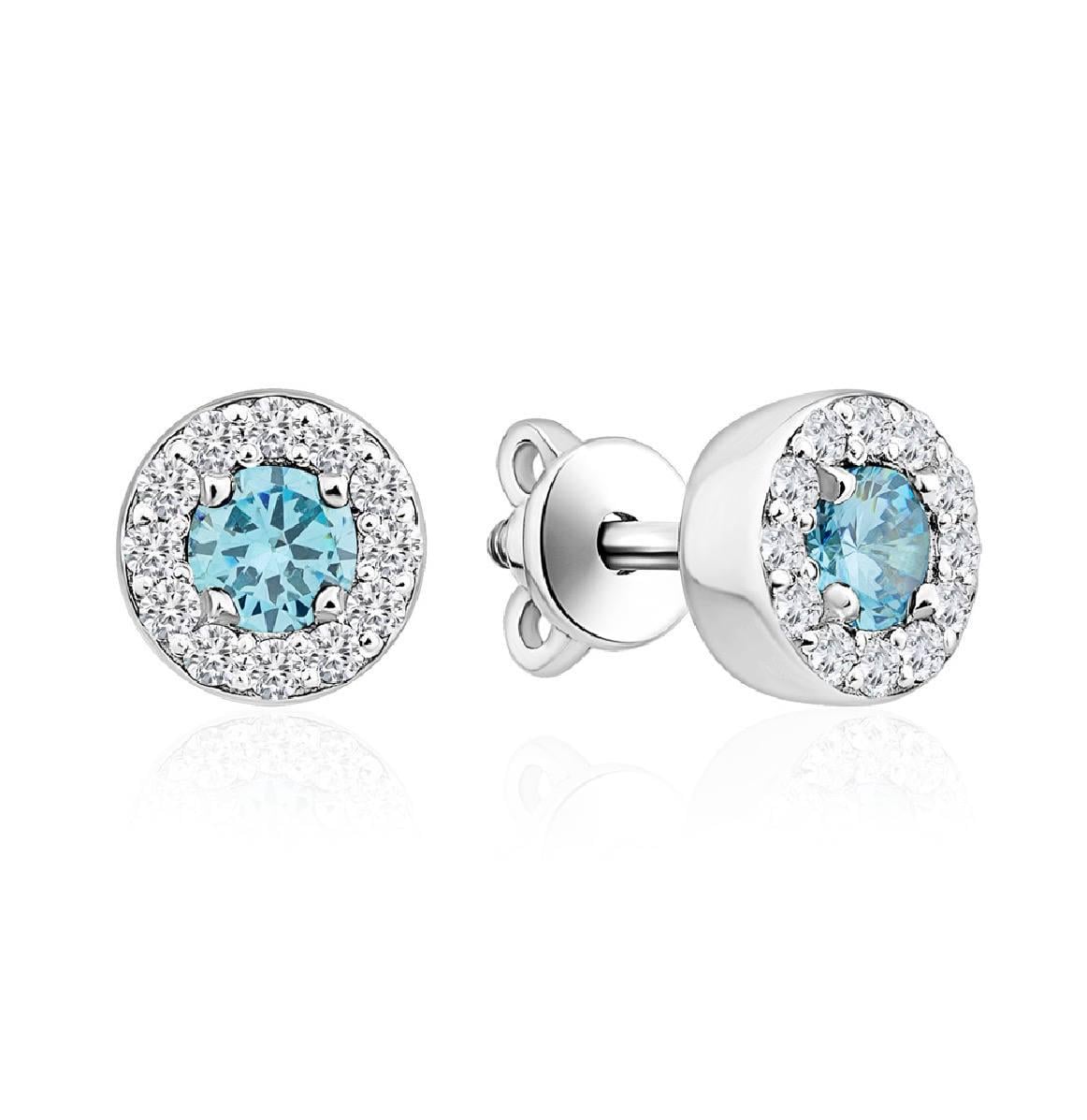 Серьги серебряные Sky Dew 925° (20888gol)