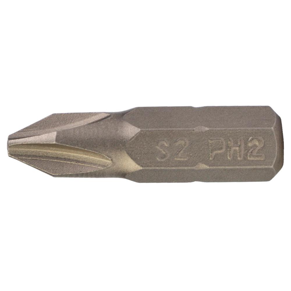 Набор бит Ultra PН2 x 50 мм 1/4" 10 шт. S2 (4010212)