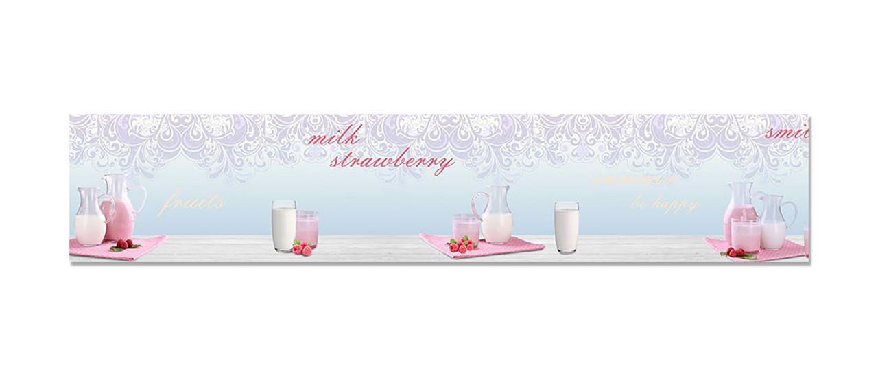 Наклейка виниловая на кухню Zatarga Малиновый коктейль 600х3000 мм (1289776386) Наклейка виниловая на кухню Zatarga Малиновый коктейль 600х3000 мм (1289776386)